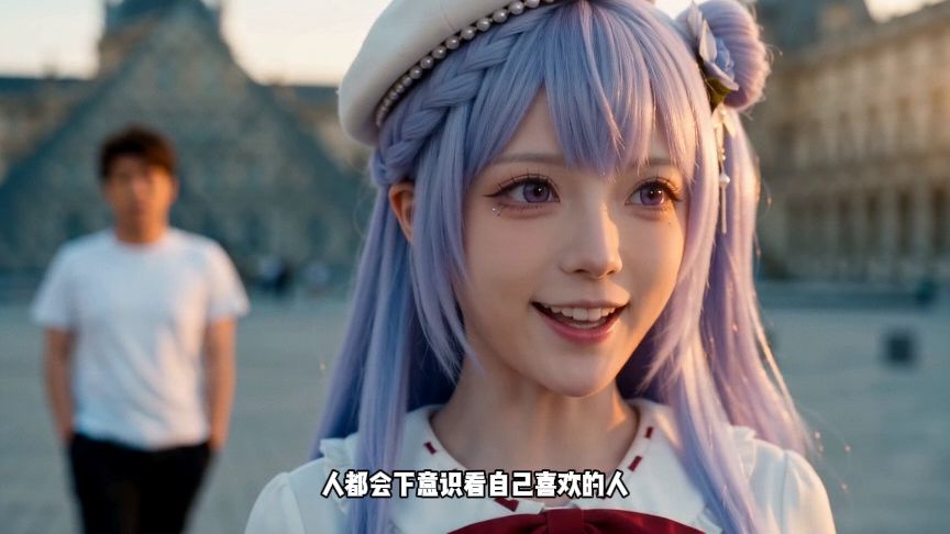 人都会下意识看自己喜欢的人
